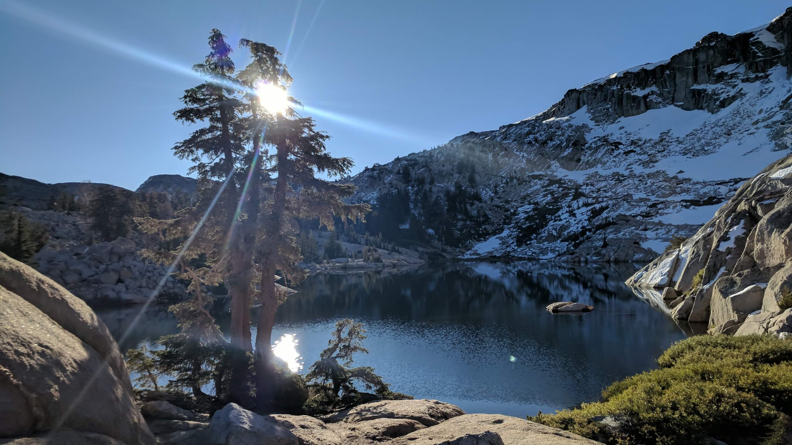 Granite Dome in Emigrant Wilderness Hiking in California